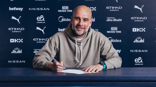 Pep Guardiola Signs Contract Extension To Stay At Manchester City