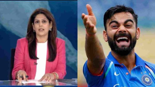 WATCH VIDEO: Indian News Anchor BRUTALLY Trolls Pakistan With Virat Kohli Retiring From Test Cricket