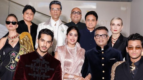 Cannes 2025: Janhvi Kapoor Makes Dreamy Debut; Ishaan Khatter, Karan Johar And Vishal Jethwa Exude Royal Vibes
