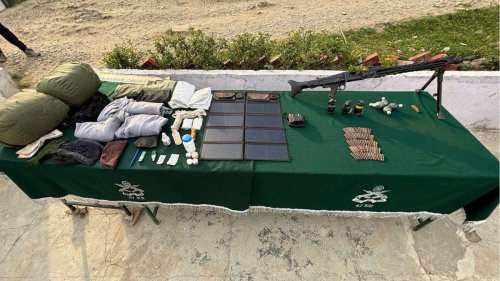 Operation Keller: Huge Cache Of Arms And Ammunition Recovered From The Three Terrorists Killed In Shopian, Kashmir