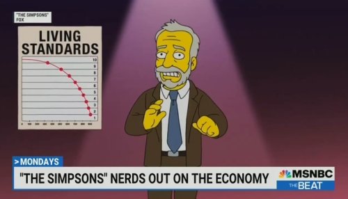 Column: 'The Simpsons' Rails Against Capitalism