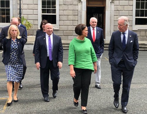Sinn Fein president welcomes intervention of US congress members