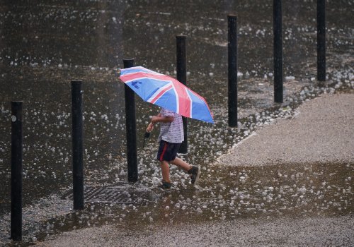 Roads flooded in South West as heavy rain and thunderstorms hit parts of UK