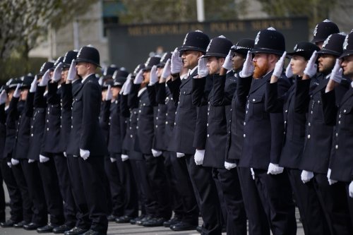 Two in five police recruits are female