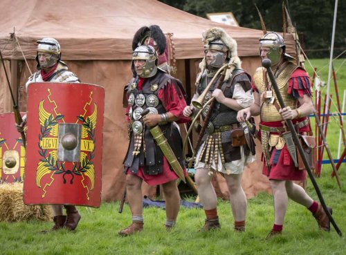 In Pictures: Re-enactors bring spirit of Roman empire back to North Yorkshire