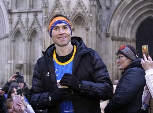 Kevin Sinfield completes first day of new ultra-marathon MND fundraiser in York