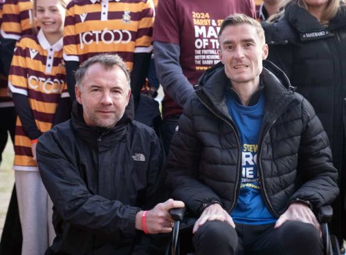March of the Day: Former players join fight against MND with long distance walk