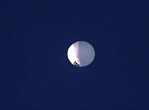 US downs Chinese balloon over ocean and moves to recover debris
