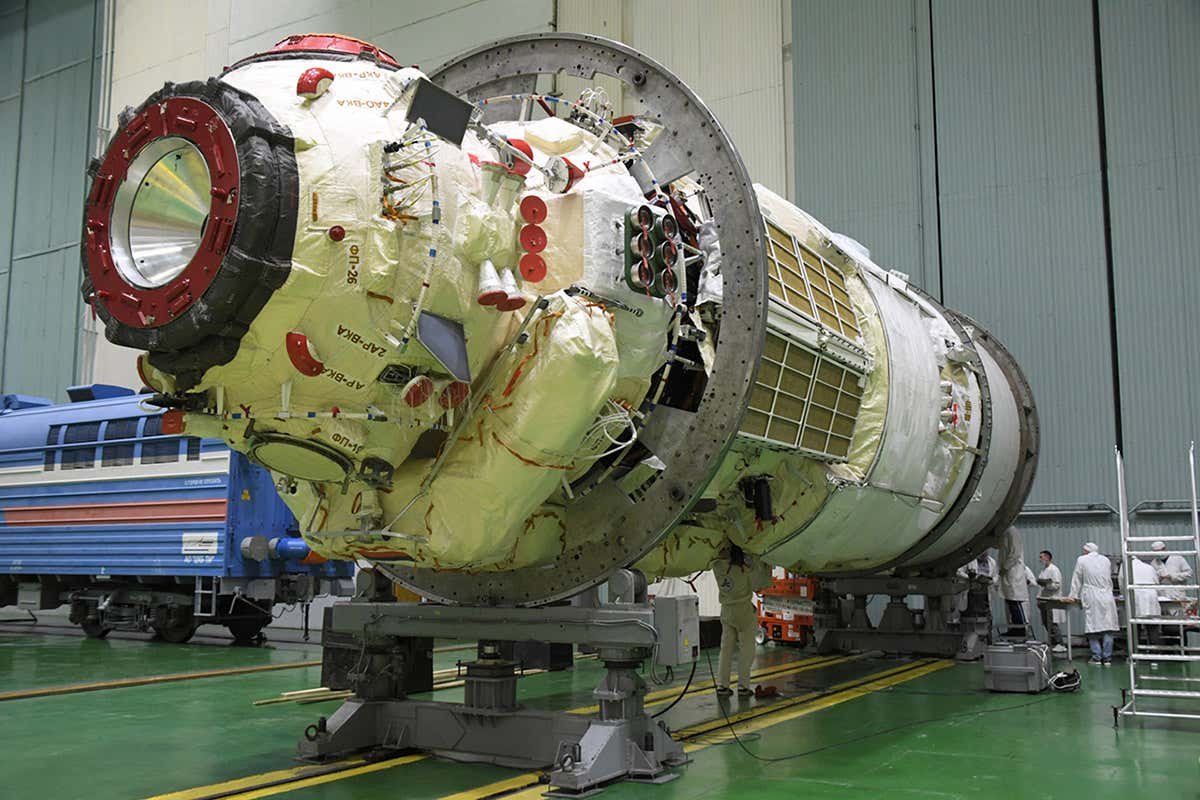 Russia is launching a new module for the International Space Station - cover
