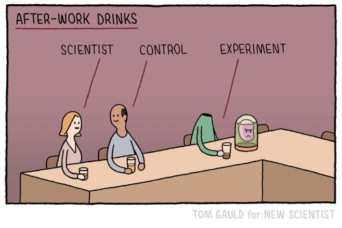 Tom Gauld on after-work drinks