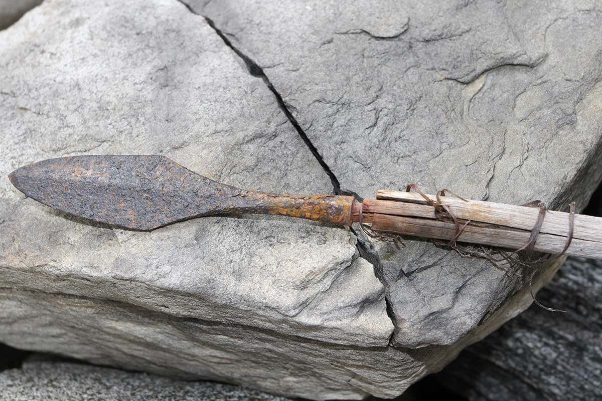 Climate change has revealed a huge haul of ancient arrows in Norway