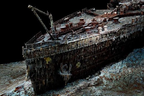 The Titanic's twin: Digitally exploring the famous shipwreck