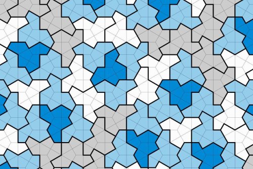Mathematicians discover shape that can tile a wall and never repeat