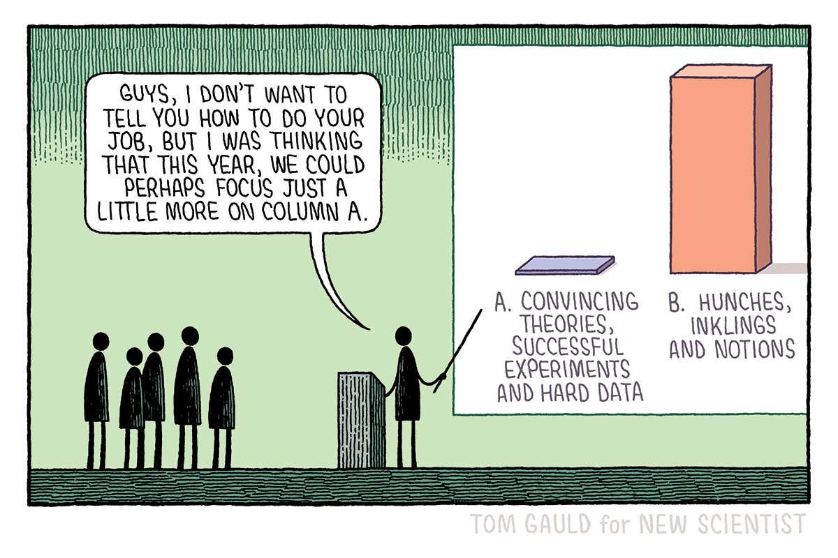 Tom Gauld on which ideas to test first