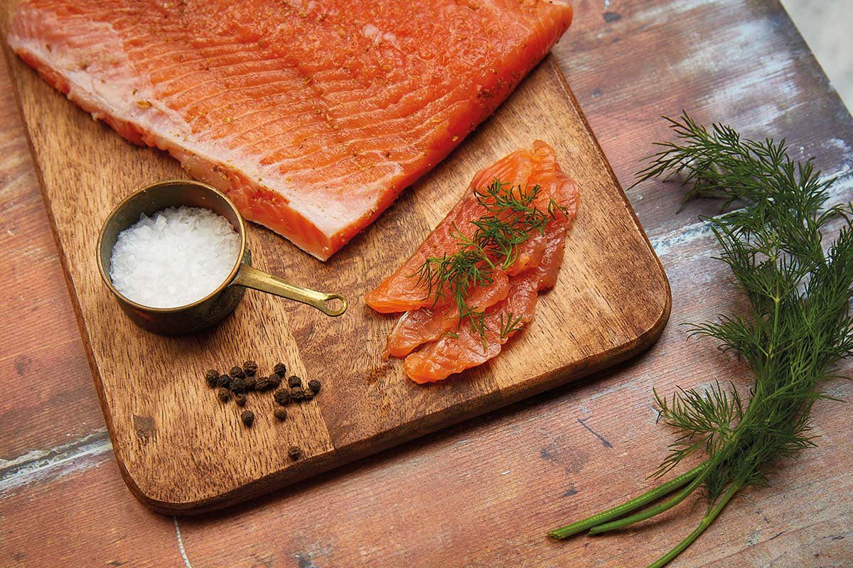 Use the science of curing to turn salmon into gravlax at home