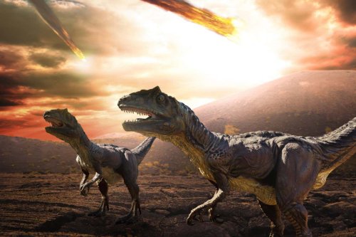 A second asteroid may have struck Earth when the dinosaurs died out