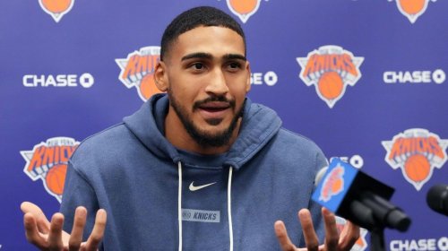 Obi Toppin happy to be with Knicks and prepared for larger role