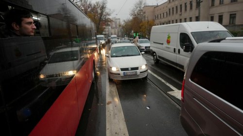 Protesters in Serbian cities block traffic, standing in silence for the victims of roof collapse