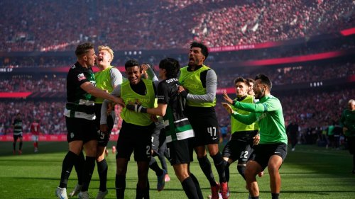 Sporting draws at Benfica and the Portuguese league will be decided in the final round