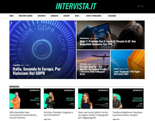 Intervista.it: Wolf Agency presenta la nuova testata giornalistica dedicata al marketing e al business