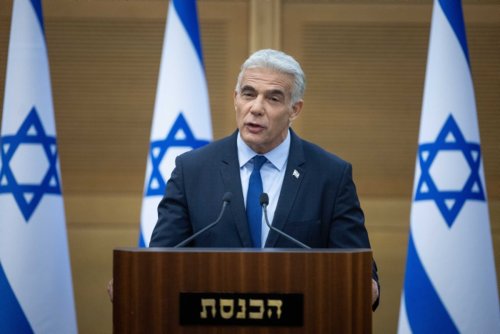Israeli PM Yair Lapid’s inaugural address to the nation