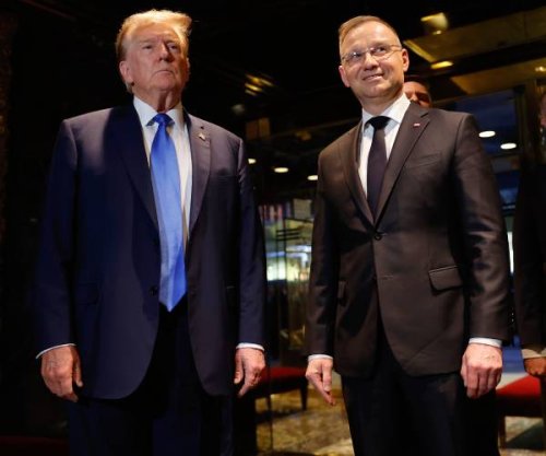Trump Meets With Polish President at Trump Tower