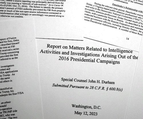 Nunes: Durham Report Reads Like DOJ's 'Tombstone'