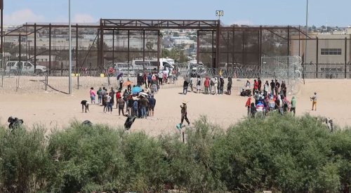 Migrant camp dwindles as Mexico cracks down on train riders