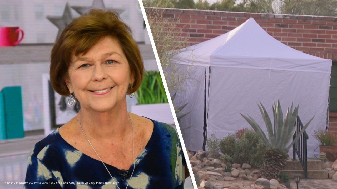 Authorities take down tent outside of Nancy Guthrie’s home