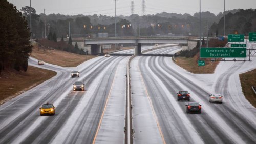 Snow and ice slam parts of North Carolina on Sunday. Here’s the forecast