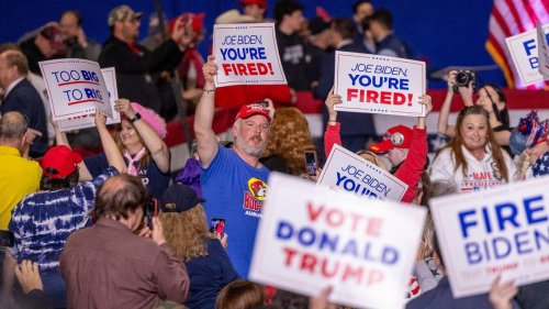 What drives people to Trump rallies? It’s not all about him, experts say