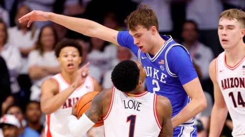 We meet again! Arizona guard Caleb Love, former Tar Heel nemesis, plays Duke one last time