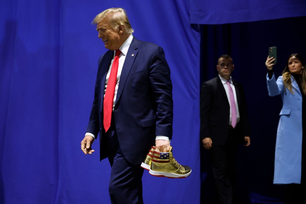 Fox News Raymond Arroyo Says Donald Trump's Sneaker Line Will Attract Black Voters