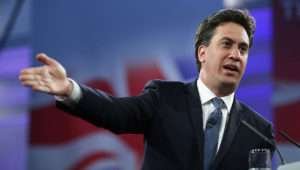 I meant £300 a year *on* your bills, confirms Miliband