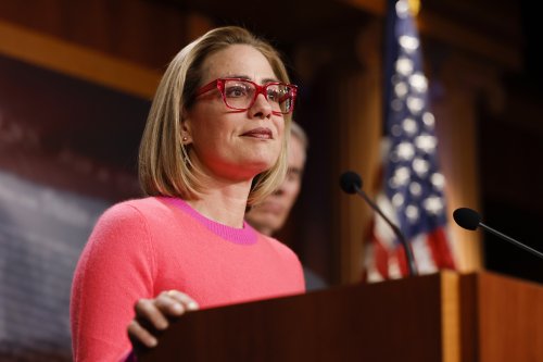 Kyrsten Sinema Tries To Win Back Democrats With Re-Election on the Line