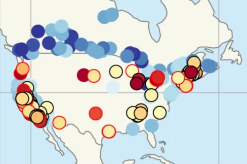 US Map Reveals Hot Spots of Toxic 'Forever Chemicals'