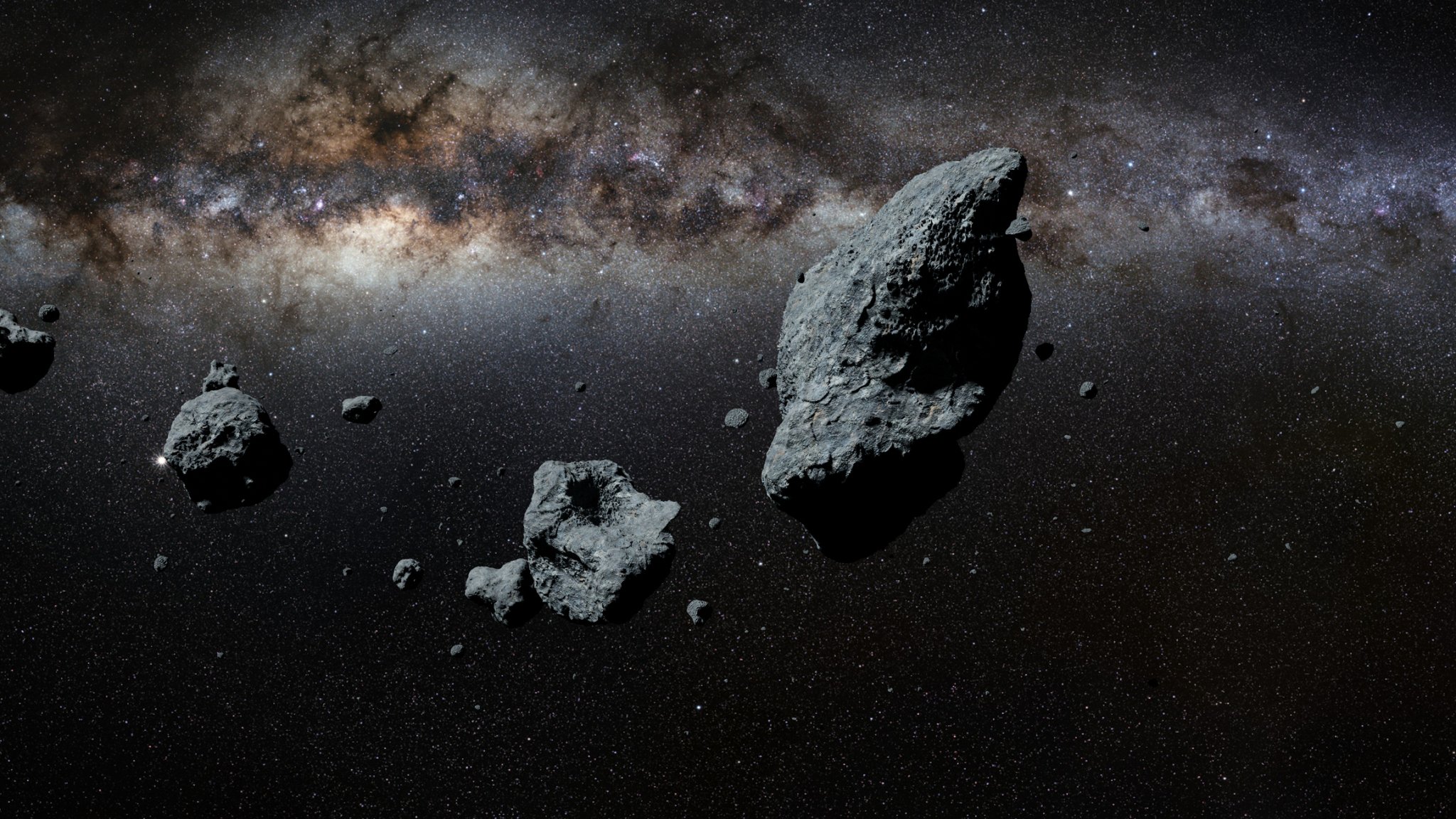 Discover asteroids are