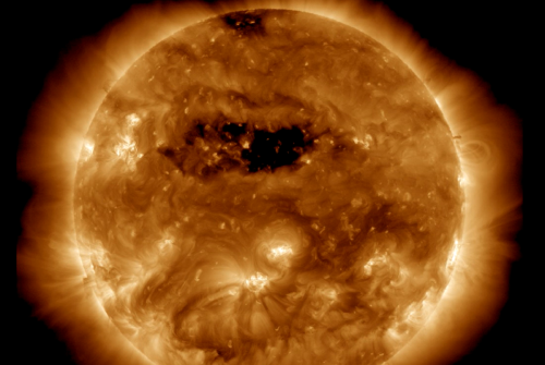 Geomagnetic Storm From 'Cyclops-Like' Hole in Sun to Hit Earth Today