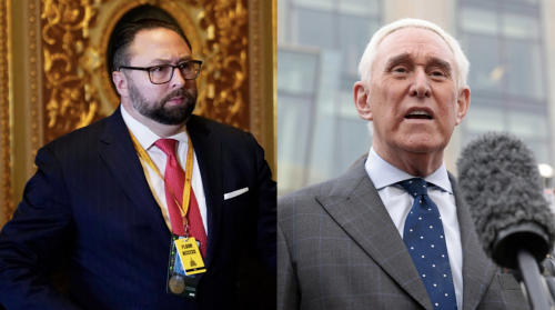 Roger Stone rips 'despicable' Trump ally Jason Miller, accuses him of 'lying'