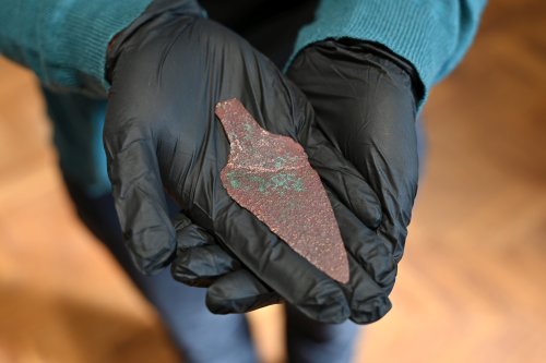 'Extremely Rare' 4,000-Year-Old Copper Dagger Discovered in Forest