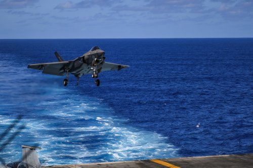U.S. Navy Investigates Leaked Video of F-35 Jet Crash in South China Sea