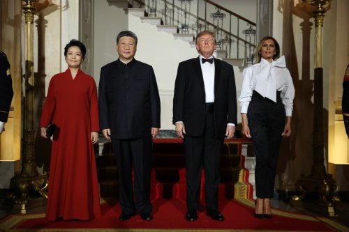 Who attended the Trump-Xi state dinner? 
