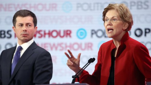 Why Elizabeth Warren and Amy Klobuchar Went After Pete Buttigieg at the Democratic Debate