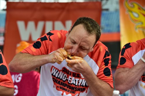 Joey Chestnut coming to Syracuse for wing-eating contest: Could you beat him?