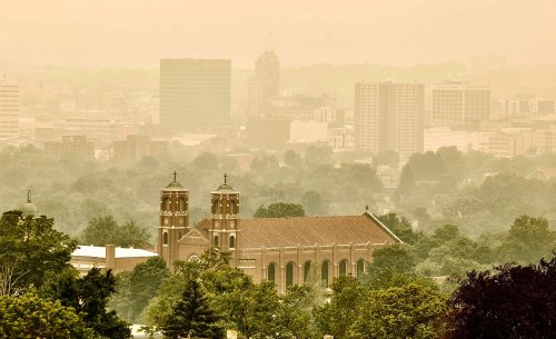 Smoky Haze From Canada Wildfires Could Be Worse Wednesday In Central Ny Flipboard