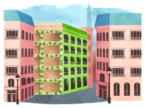 The Secret Ingredient in Paris’ Green Public Housing: Hemp