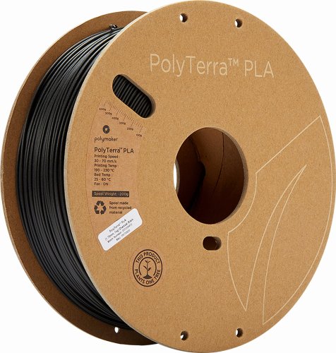 PolyTerra PLA Charcoal Black 1,75 mm / 1000 g