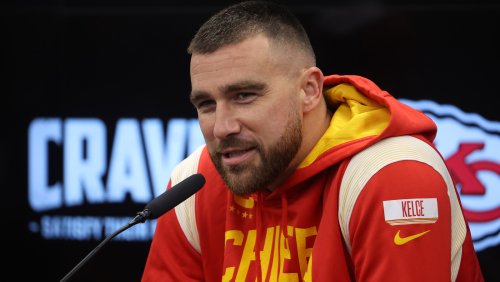 Matchmaker Tells Us Travis Kelce Gets Flirty To Hide His True Feelings For Taylor Swift