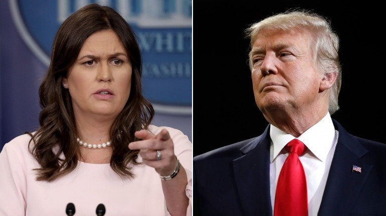 The Truth About Sarah Huckabee Sanders' Relationship With Donald Trump - Nicki Swift