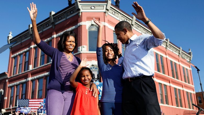 The Stunning Transformation Of The Obama Sisters
